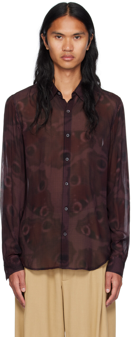 

Рубашка облегающего кроя Dries Van Noten