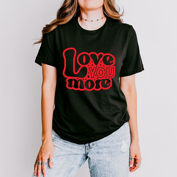 

Футболка Love your more bubble с коротким рукавом Simply Sage Market, Black, Черный, Футболка Love your more bubble с коротким рукавом Simply Sage Market, Black