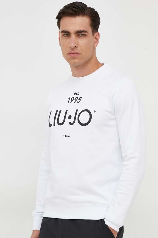

Хлопковая толстовка Liu Jo, белый