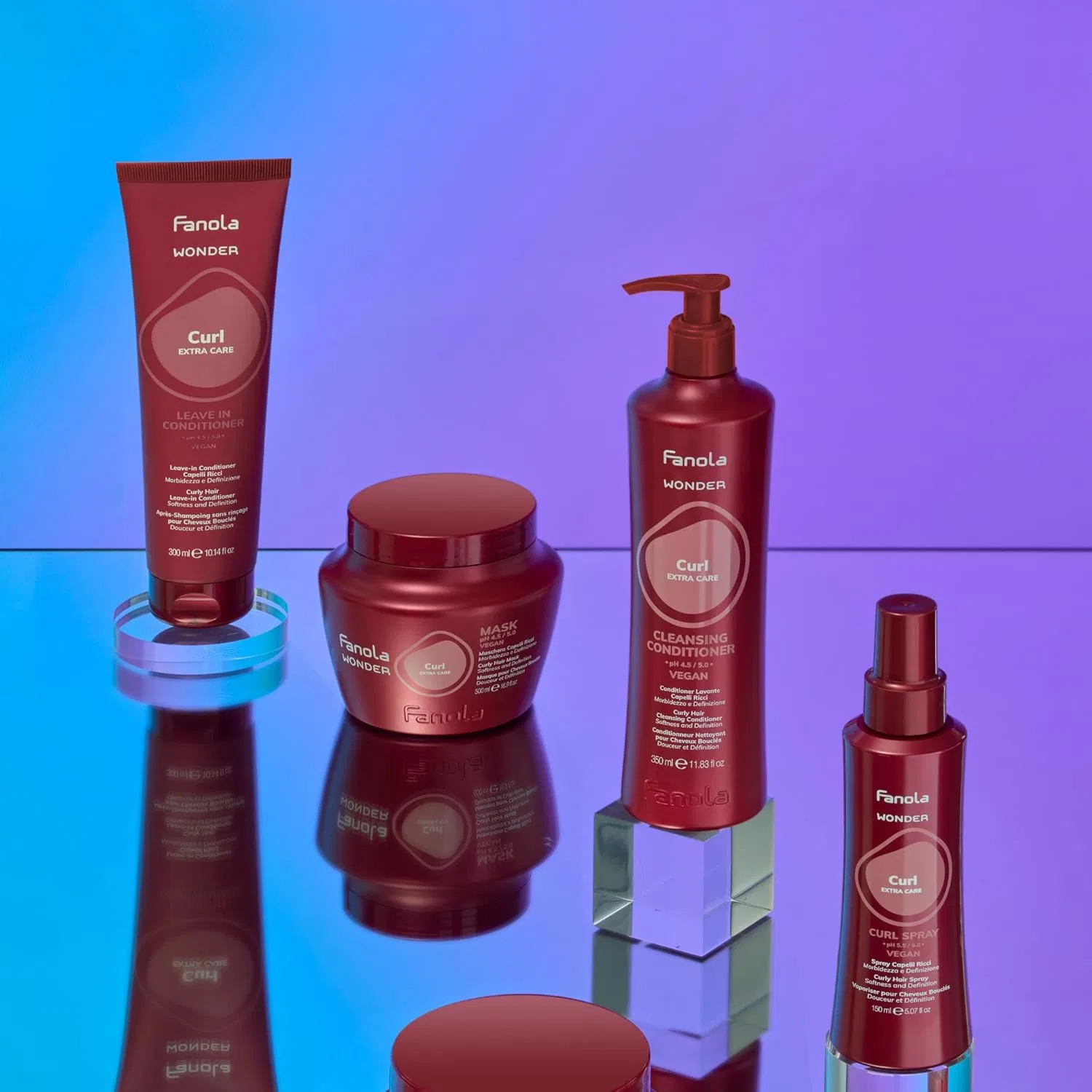 Очищающий кондиционер для вьющихся волос «Wonder Curl» от Fanola — фото 4