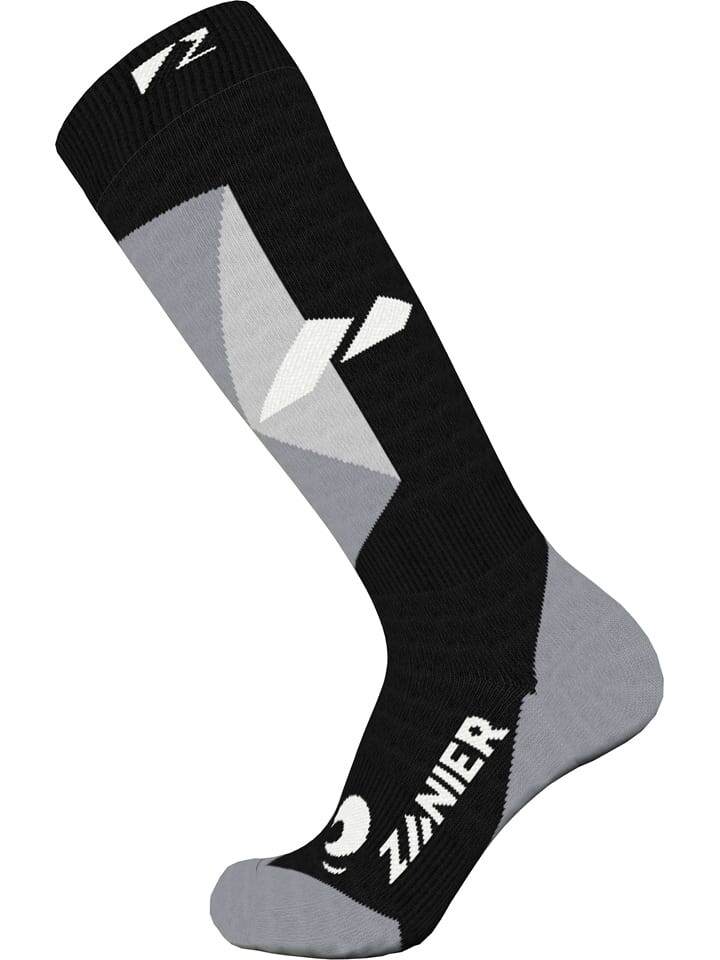 

Носки Zanier Ski-/ Snowboardsocken Znowman, цвет Schwarz/Grau