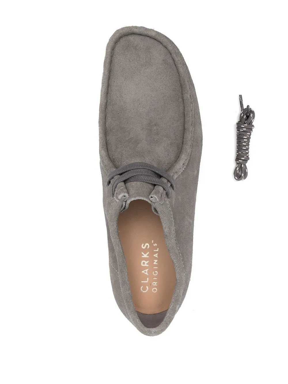 Лоферы Wallabee Clarks Originals, серый — фото 4