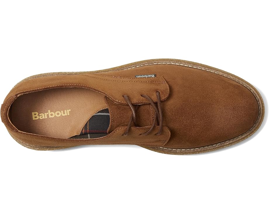 Мужские оксфорды Barbour Harefield Derby Shoe, Toffee Suede — фото 2