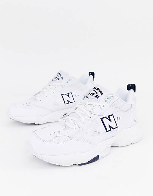 

Кроссовки New Balance 608, белый/черный