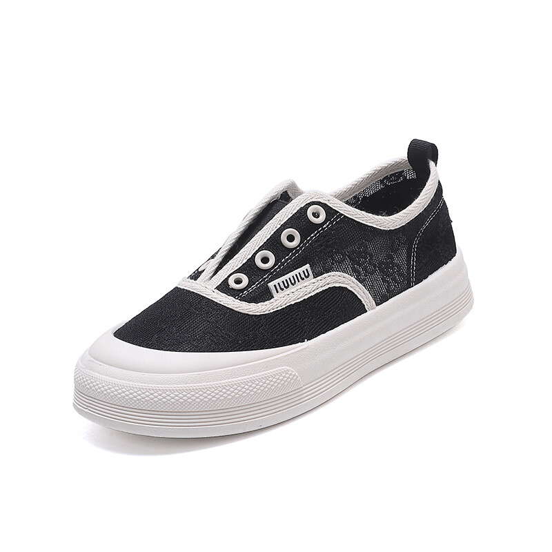 

Кеды, скейтборд обувь женская низкая Johlin Dream, черный