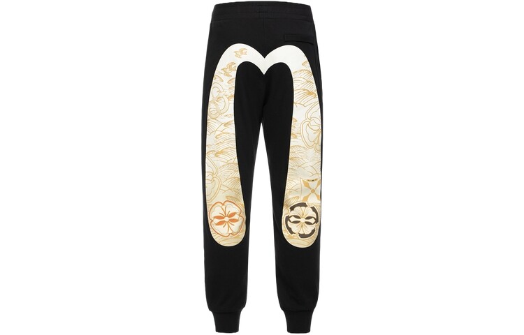 

Повседневные брюки мужские черные Evisu, черный