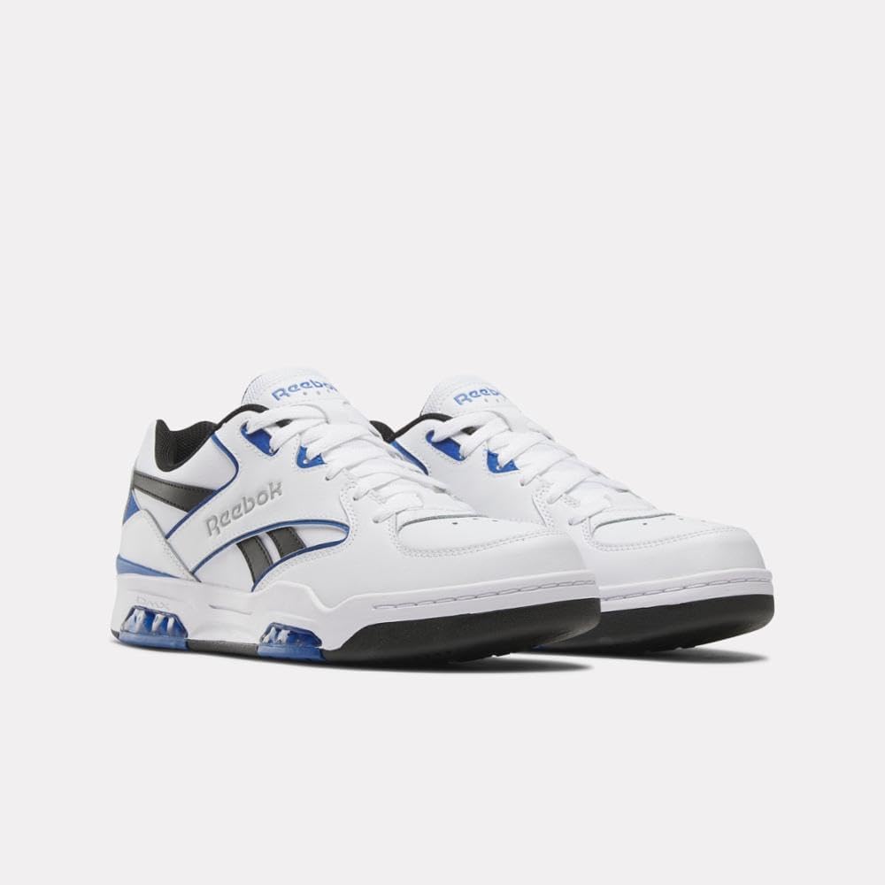 Кроссовки Reebok Unisex-Adult Bb 4500 DMX, белый/черный/синий — фото 3