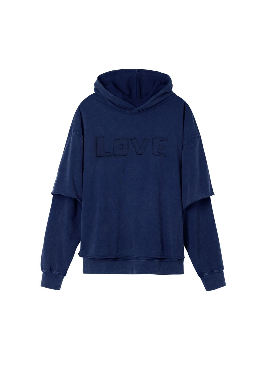 

Толстовка с капюшоном Desigual Sweatshirt, темно-синий