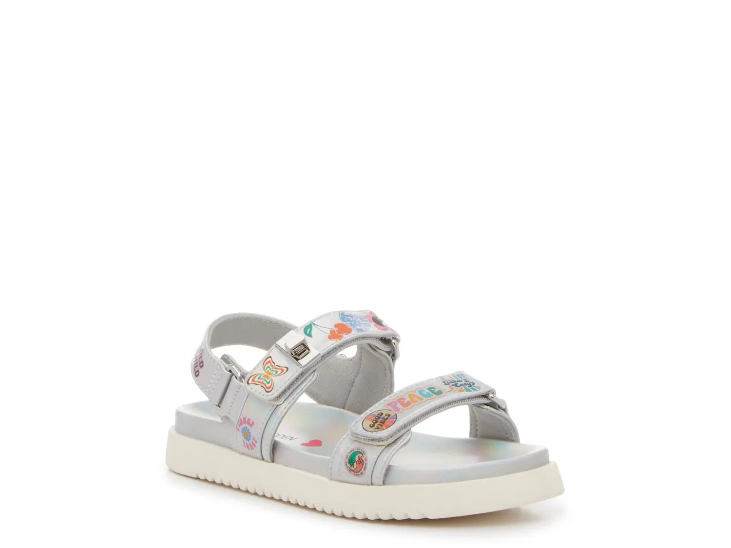 

Сандалии Mona Sandal Steve Madden, серебряный