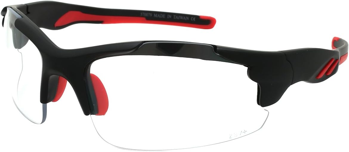 

Спортивные солнцезащитные очки EDGEIWEAR с высокой ударопрочностью, дужки из литого пластика, для мужчин и женщин, для велоспорта, бега, вождения, рыбалки, гольфа, бейсбола, Cl: Matte Black+red Frame