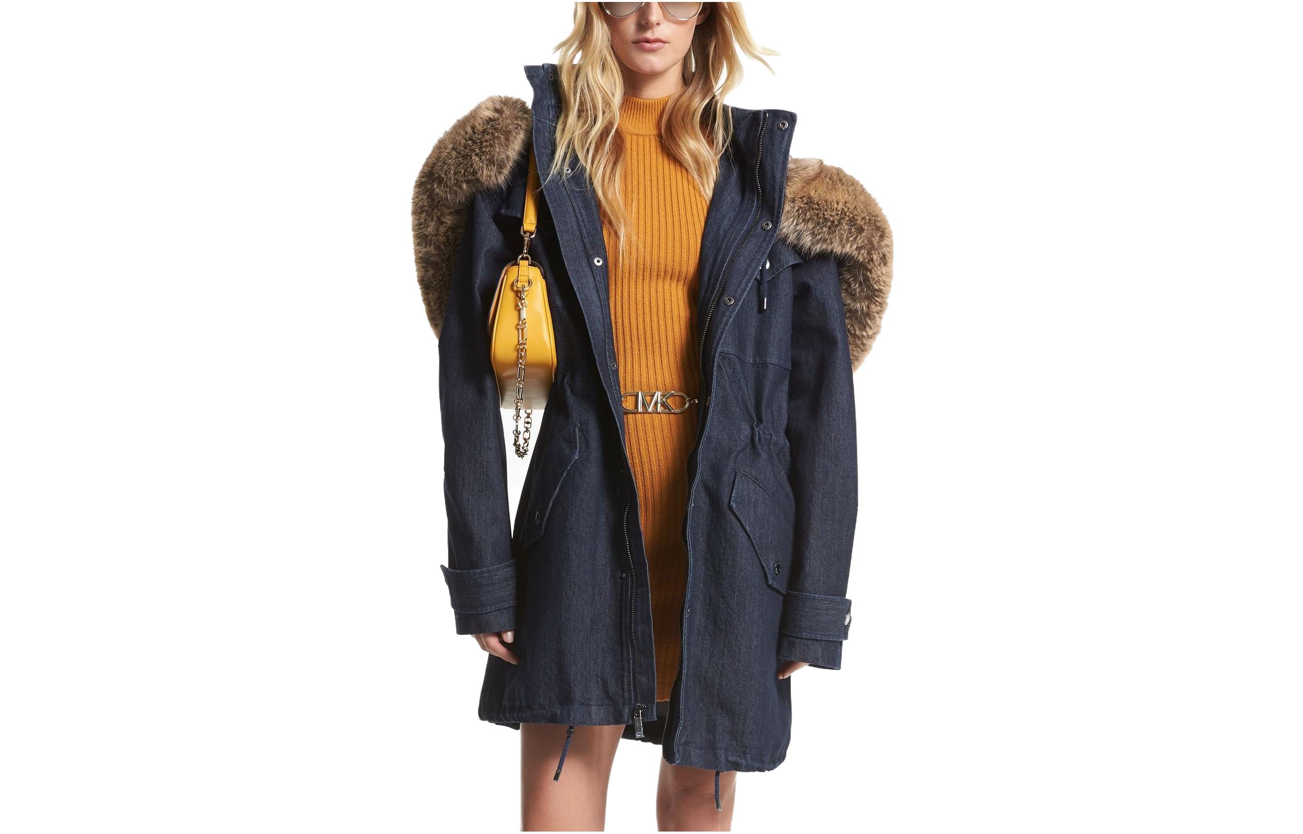 

MICHAEL KORS Джинсовая куртка женская индиго, Indigo
