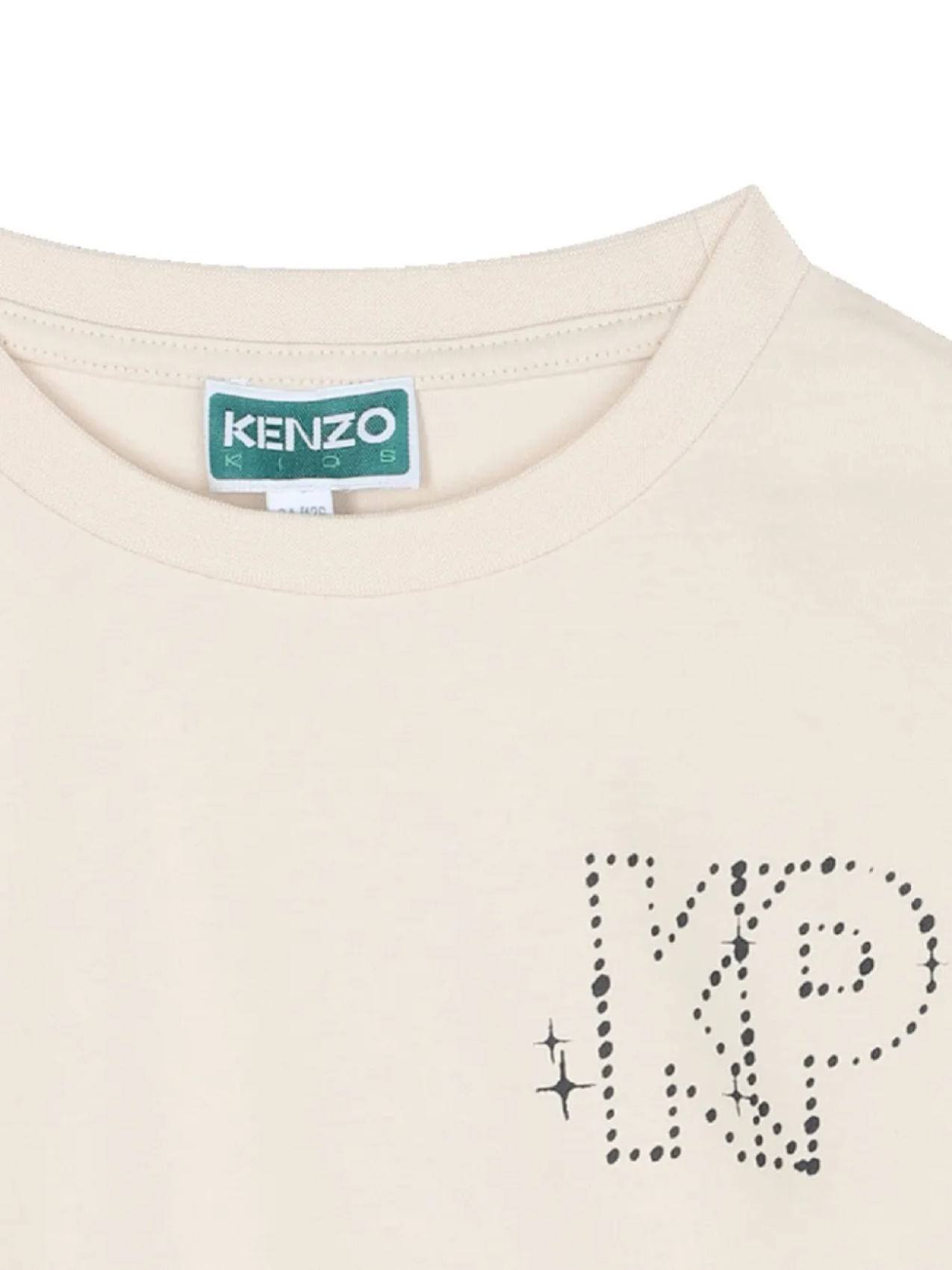 Kenzo Kids футболка с логотипом, нейтральный — фото 3