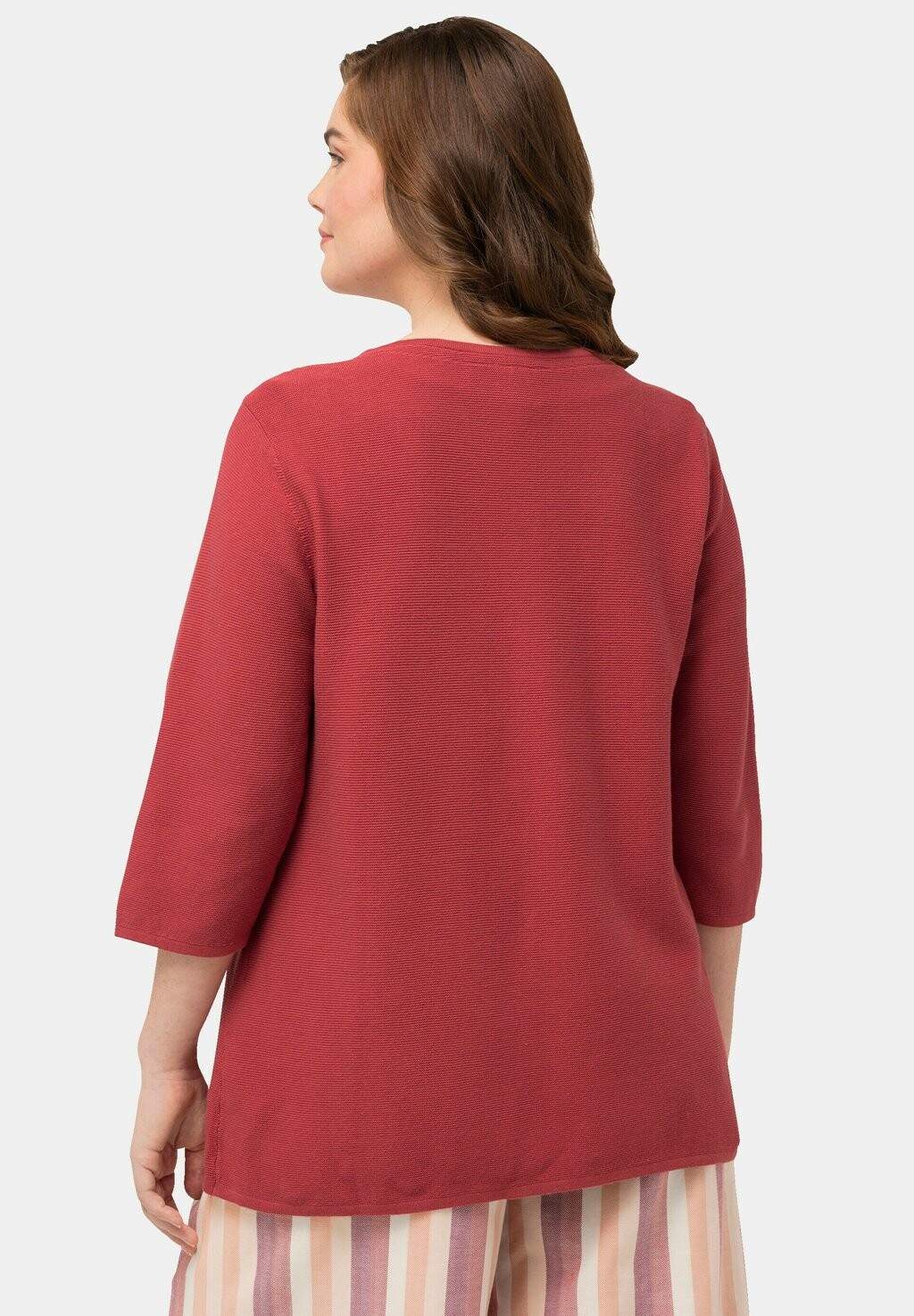 

Кардиган 3/4 SLEEVE V-NECK Ulla Popken, коралл