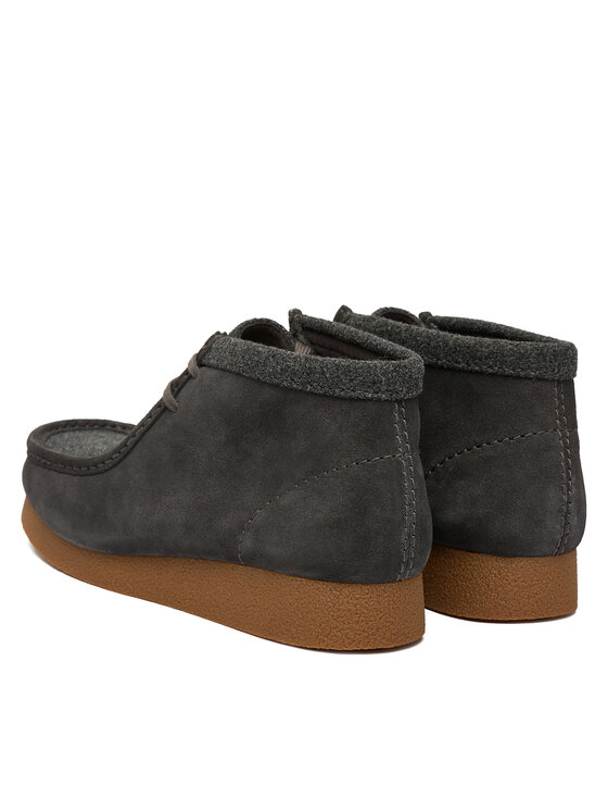 Туфли на шнуровке WallabeeEVO BT 26183994 Clarks, серый — фото 3