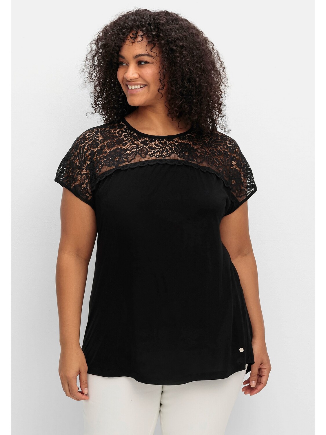 

Футболка sheego, черный