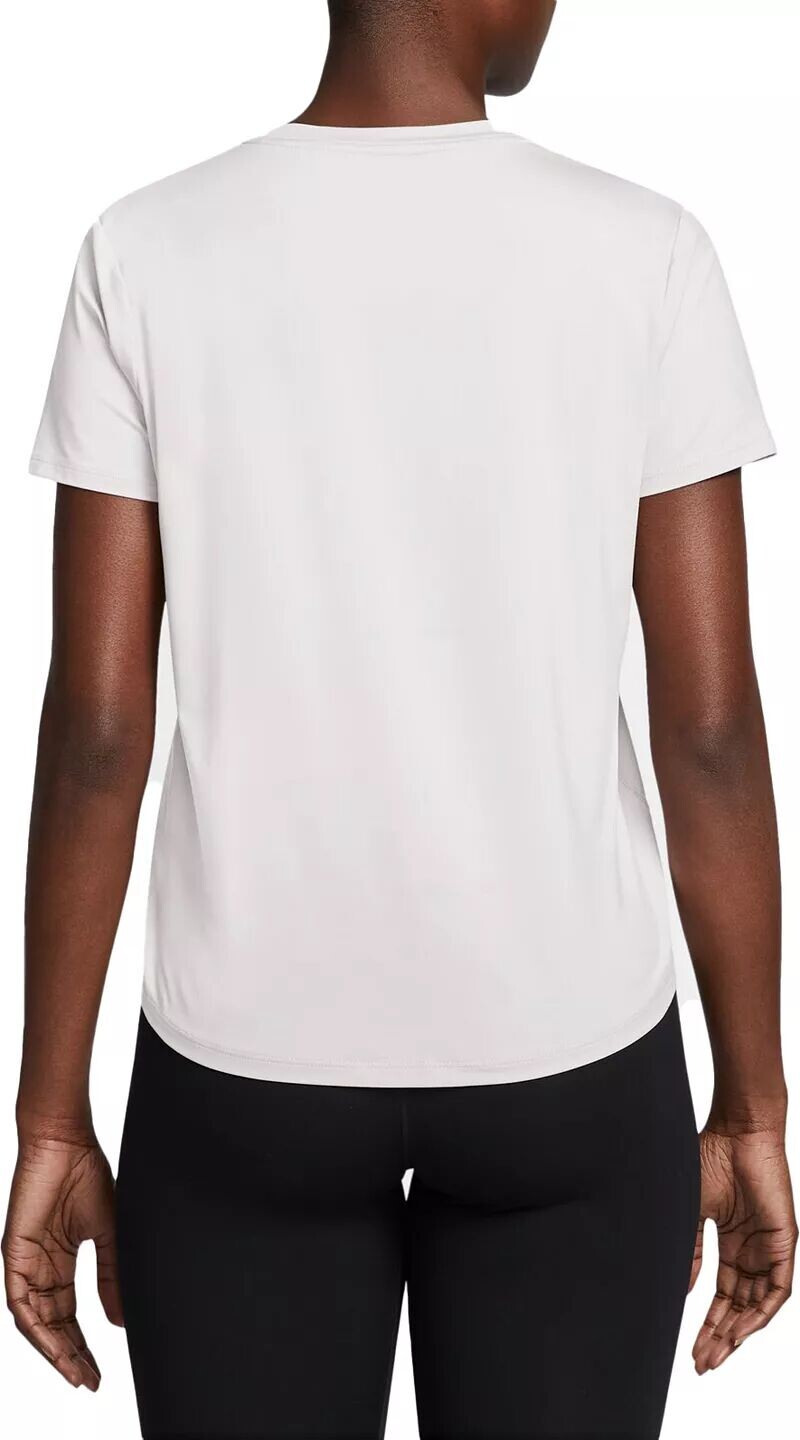 Женская футболка с короткими рукавами Nike One Classic Dri-FIT, белый — фото 2