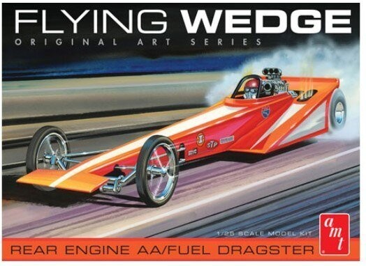 

АМТ, сборочная модель автомобиля Flying Wedge Dragster 1:25 Original Art Series AMT