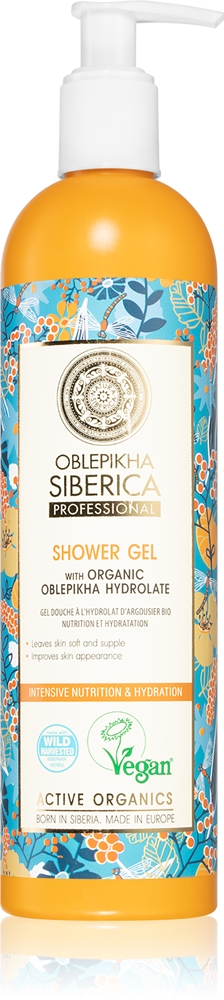 

Облепиховый питательный гель для душа с увлажняющим эффектом Natura Siberica, 400 мл