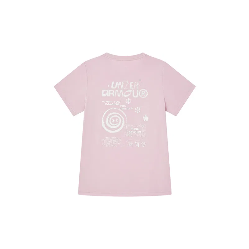 Футболка Life Collection Teenagers Under Armour, Fresh Pink — фото 3