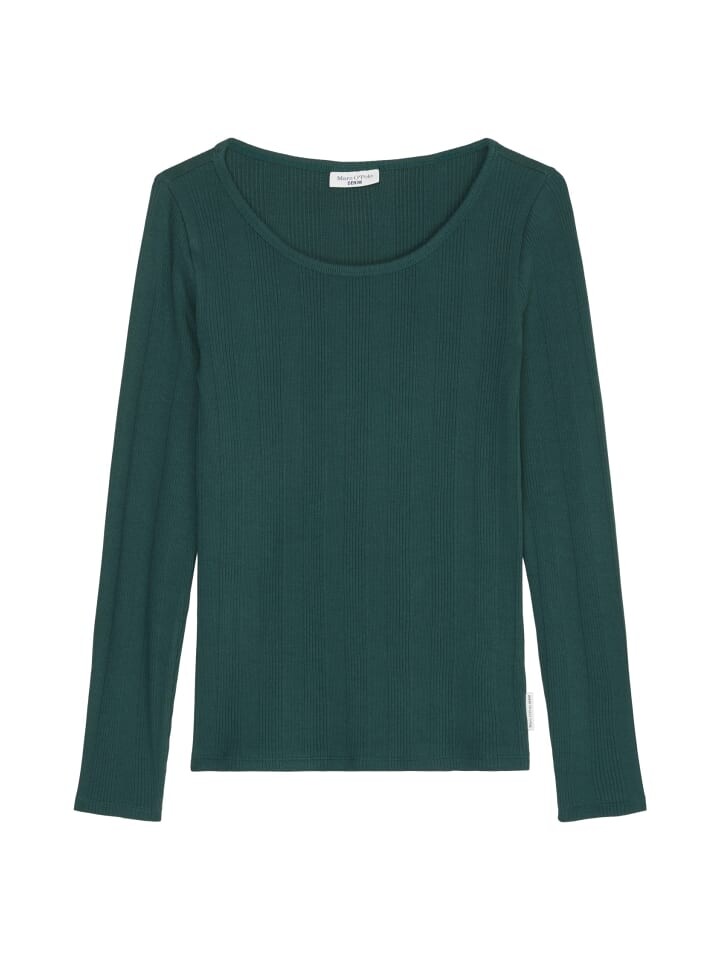 

Футболка Marc O'Polo DENIM Longsleeve slim, цвет evergreen