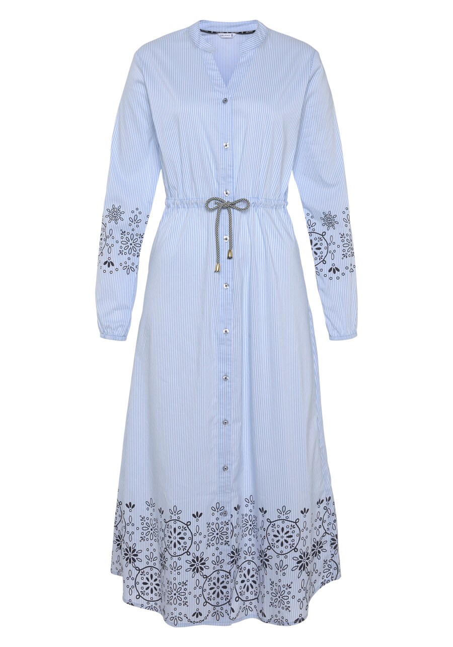 

Миди платье DELMAO, Blue/Dark blue