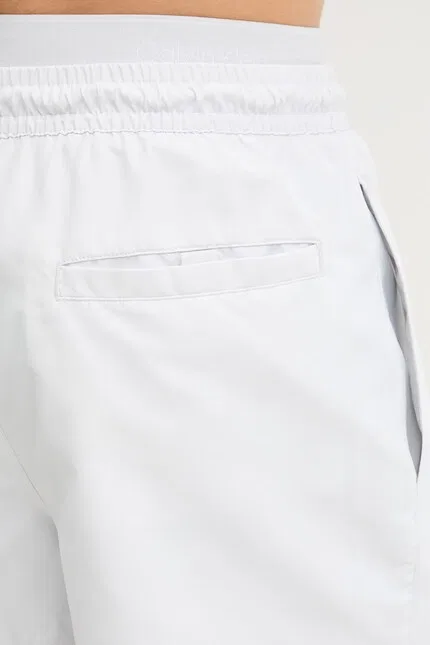 Шорты купальные водоотталкивающие Calvin Klein, серый — фото 4