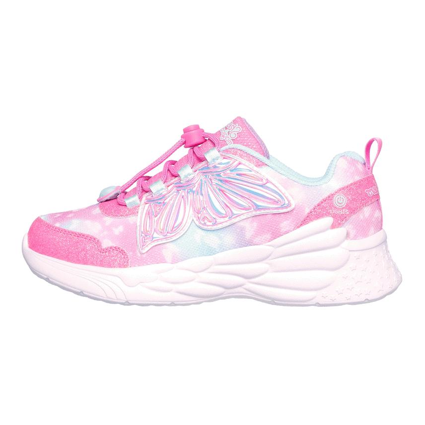 

Skechers Kids Нескользящие и дышащие низкие детские кроссовки для повседневной носки, розовые, подростковые