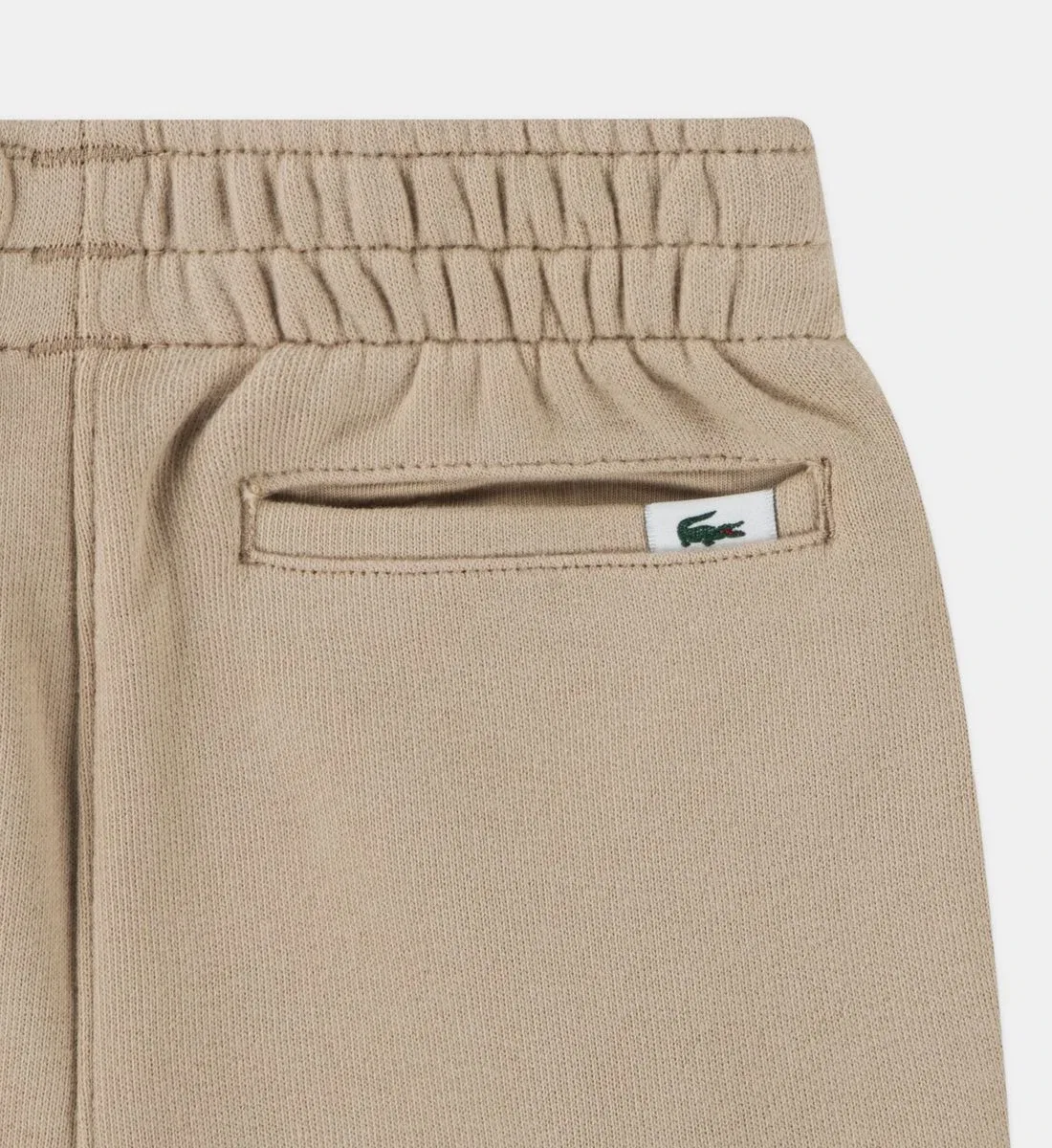 Костюм из 2 предметов: поло и джоггеры Lacoste, бежевый — фото 4