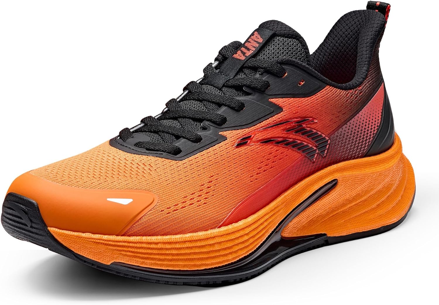 

Кроссовки для бега ANTA Men’s Rocket6 с амортизацией, комфортные, дышащие, для тренировок в спортзале и кросс-тренинга, черный/оранжевый