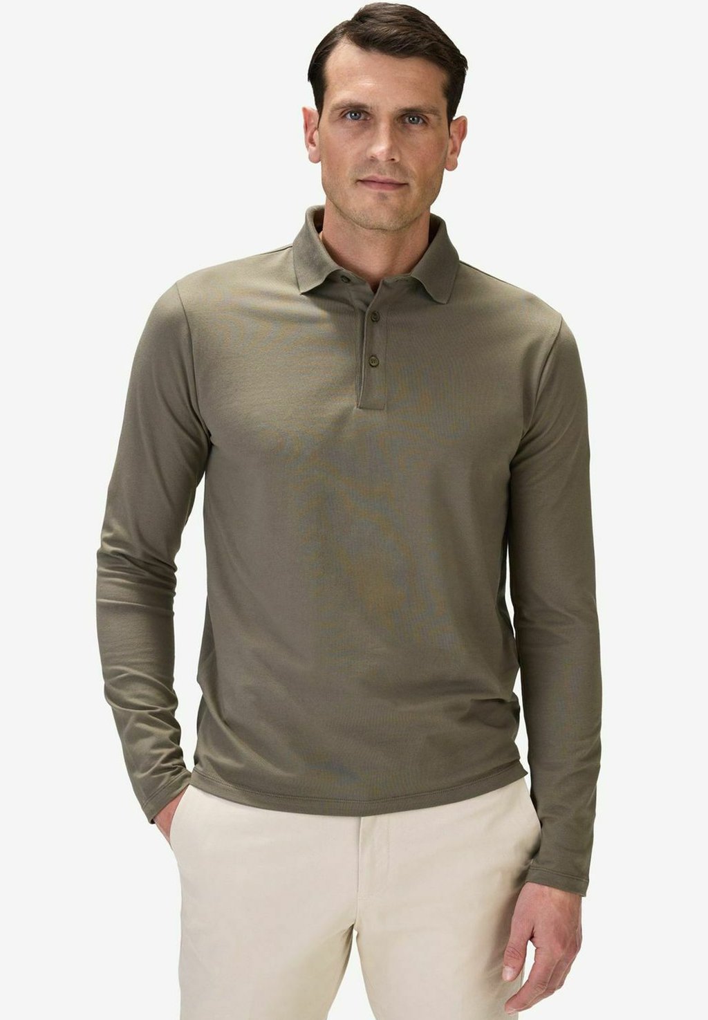 

Топ с длинными рукавами FITTED LONG SLEEVE John Henric, зеленый