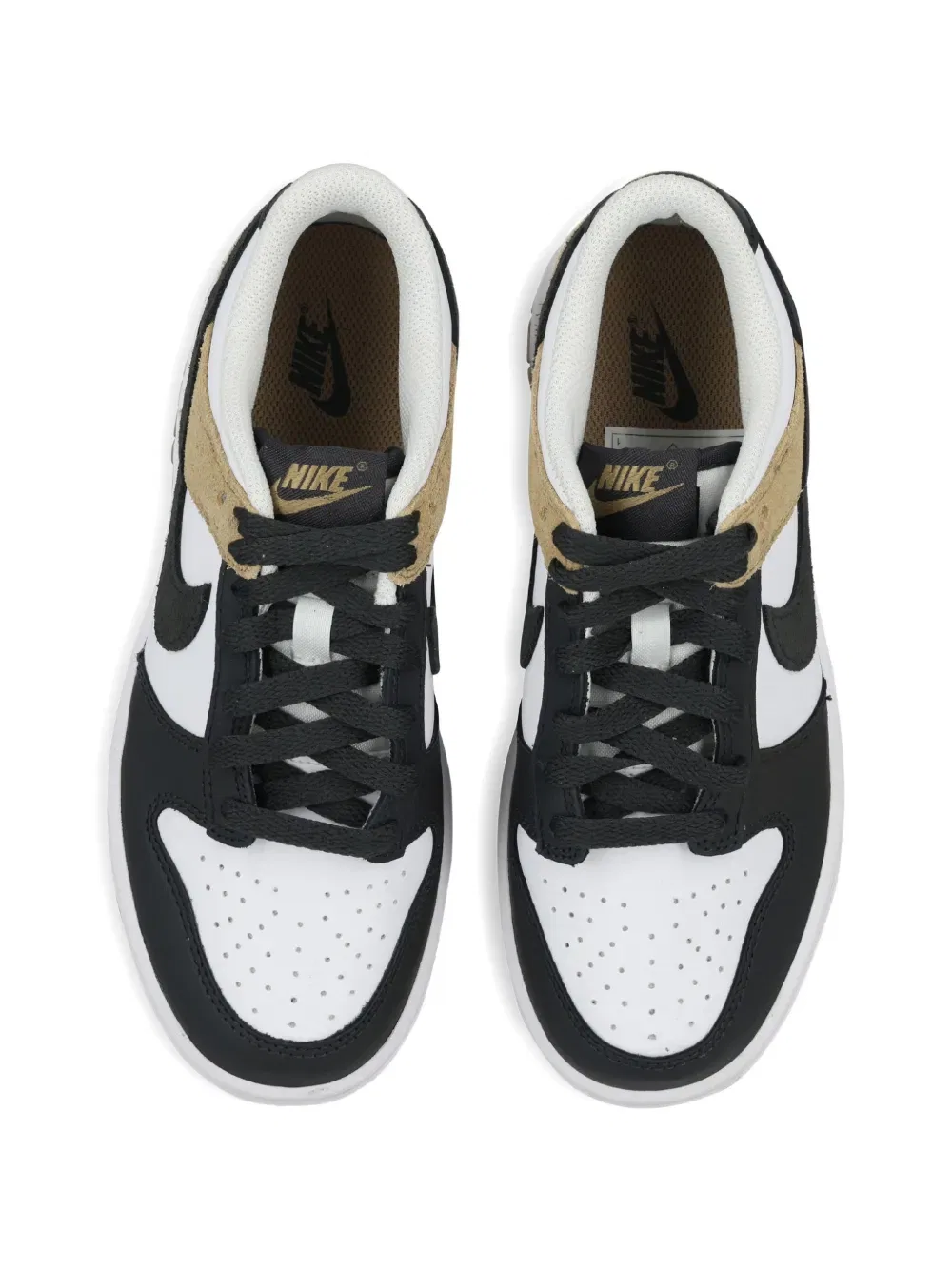 Кроссовки с замшевыми вставками Nike Kids, белый — фото 4