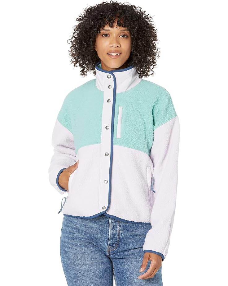 

Куртка The North Face Cragmont Fleece, цвет Wasabi/Lavender Fog/Shady Blue