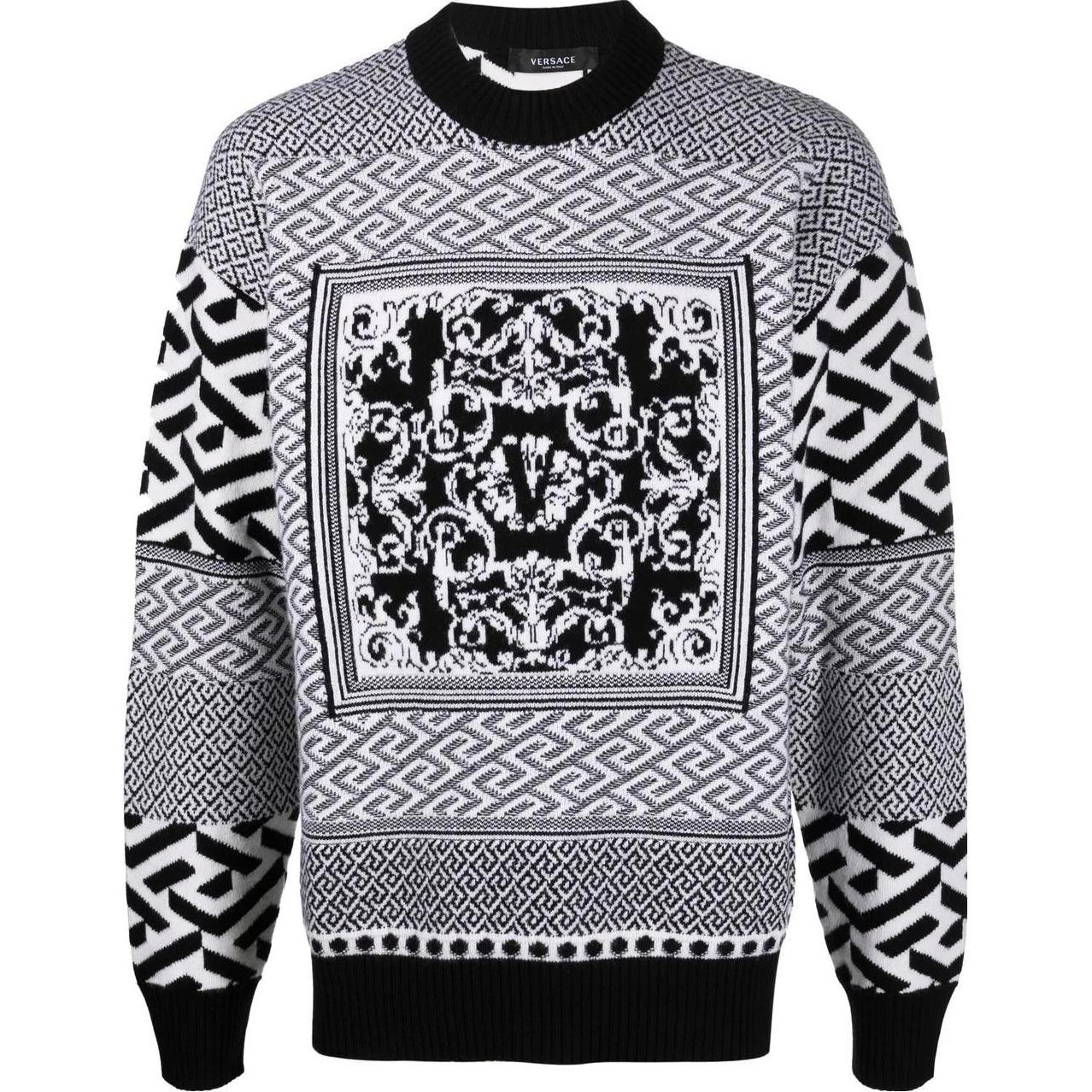 

Свитер мужской черный VERSACE