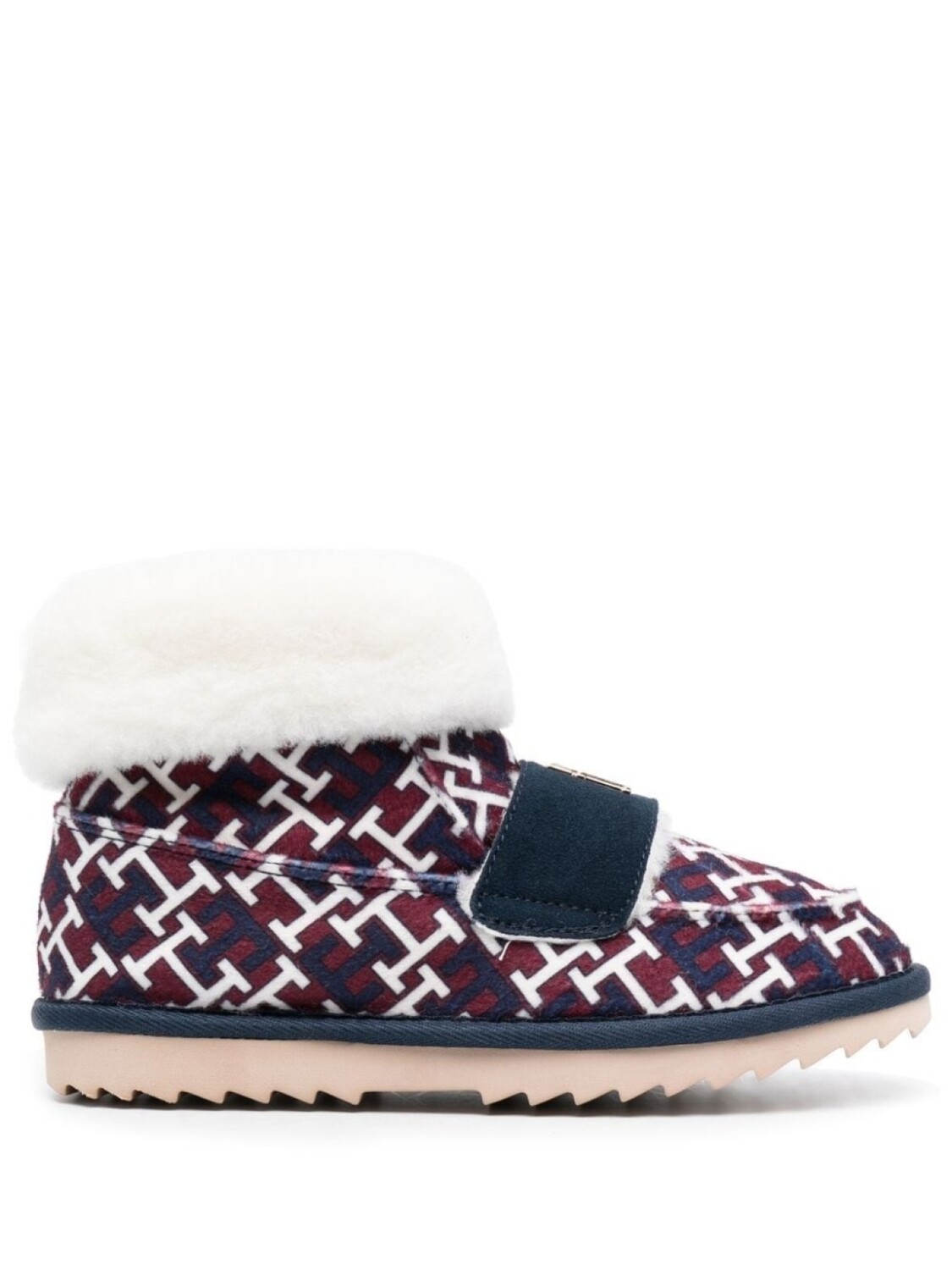 Tommy Hilfiger слиперы с монограммой, красный