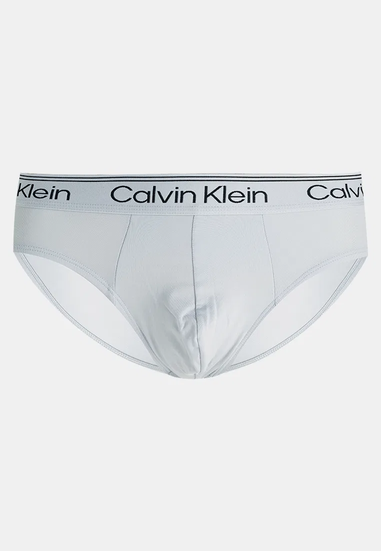 Трусы, микрофибра, стрейч, набор 3 шт., мужские Calvin Klein, мультиколор — фото 2