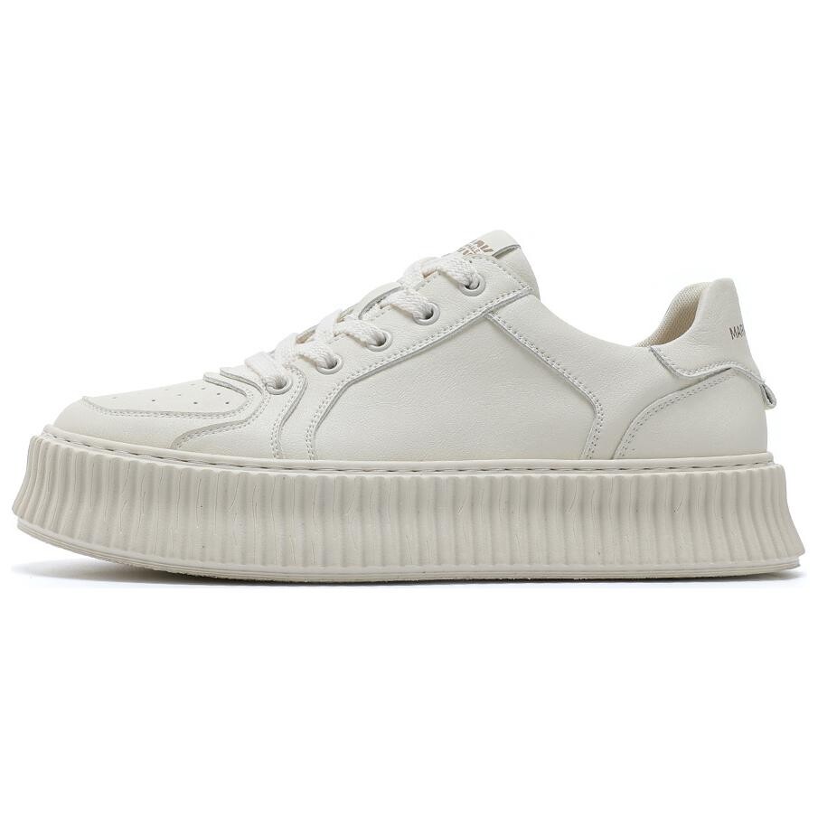 

Кеды мужские, обувь для скейтбординга низкая абрикосовый Fairwhale, цвет White/Beige