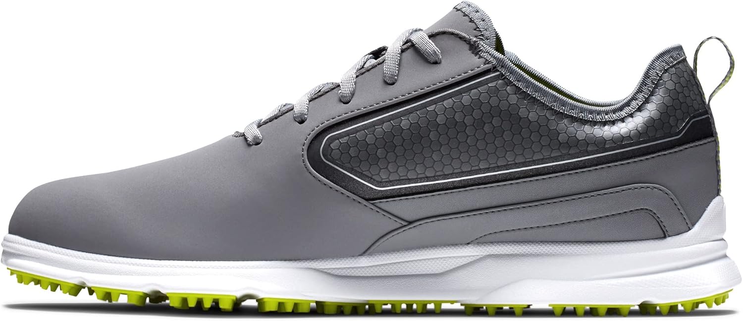 Кроссовки для гольфа FootJoy Closeout Flex XP с сетчатым верхом и без шипов, серый — фото 3