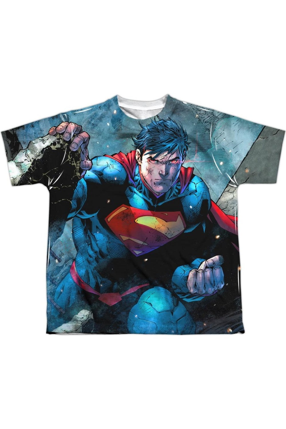 

Футболка с коротким рукавом Superman Rumble для детей Gildan, белый