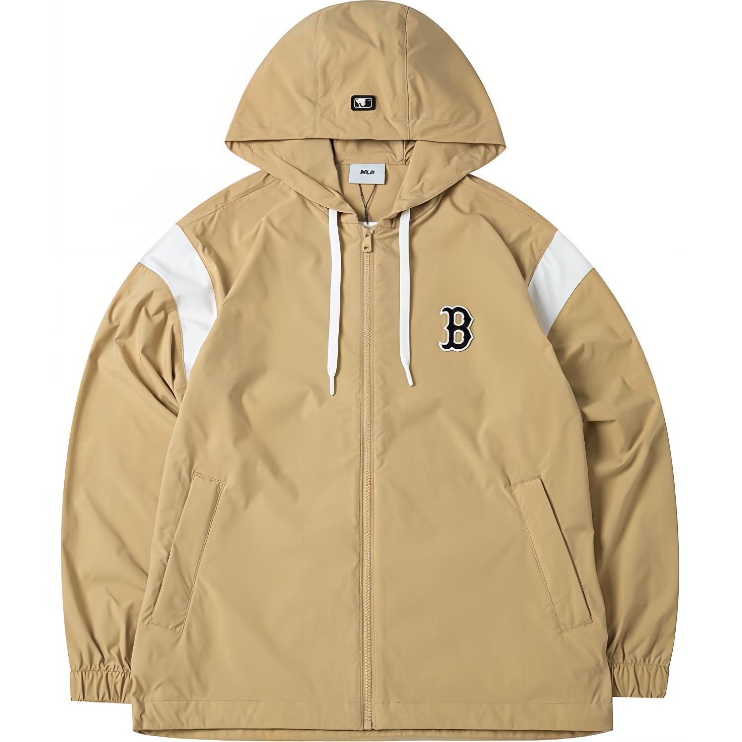 

MLB Куртка мужская абрикосовая кремовая, Beige Yellow
