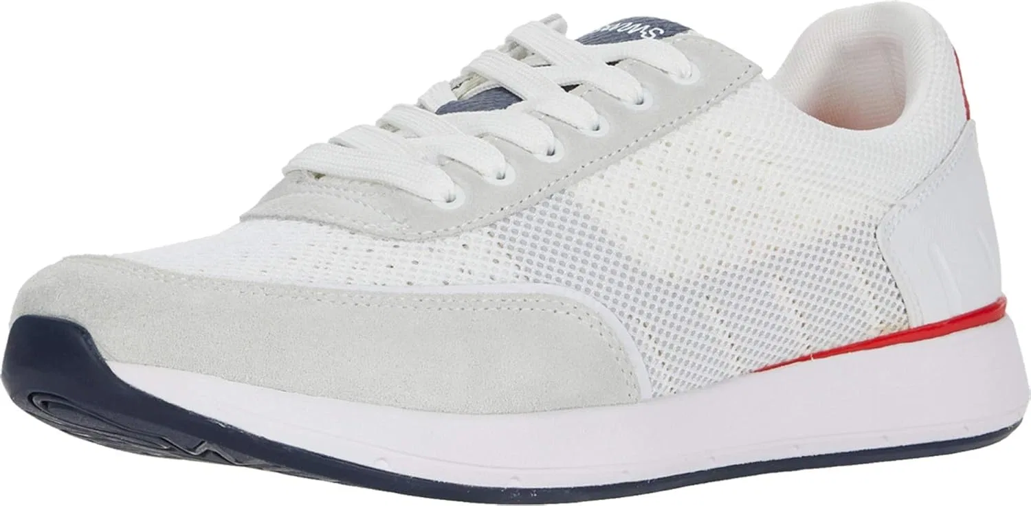 Кроссовки SWIMS Breeze Wave Athletic, White/Navy/Glacier Gray