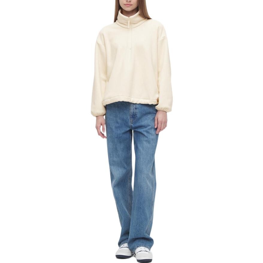 Бархатная куртка женская Off White Uniqlo — фото 2