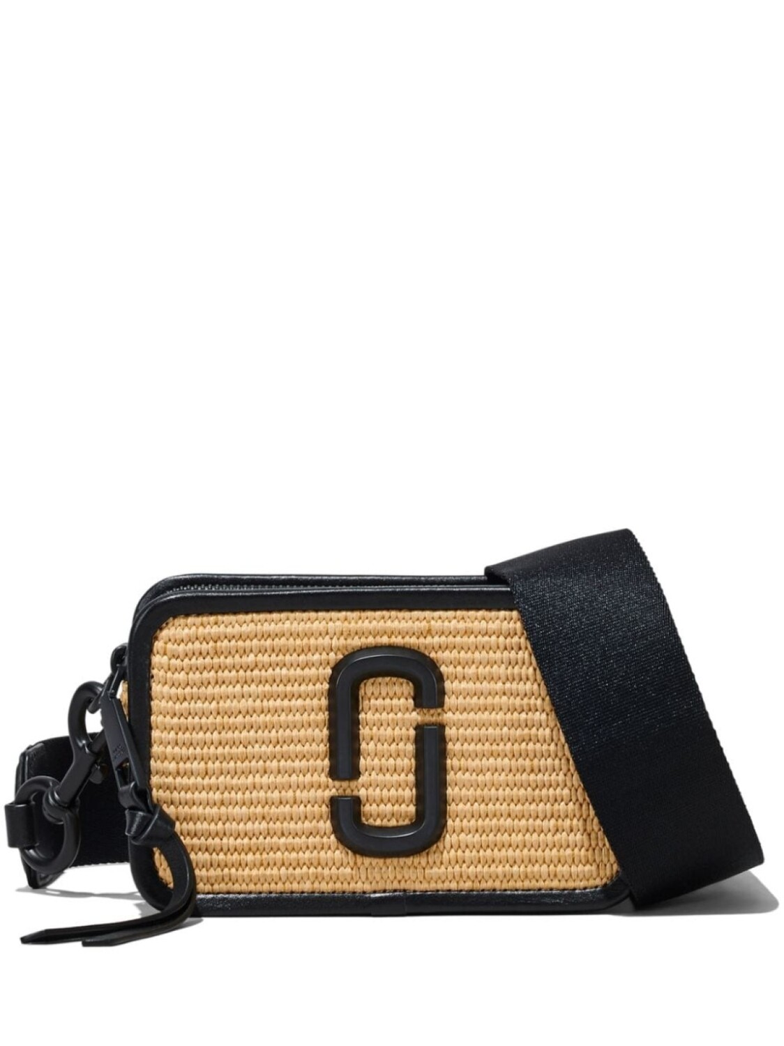 

Marc Jacobs сумка через плечо The Straw Snapshot, нейтральный цвет