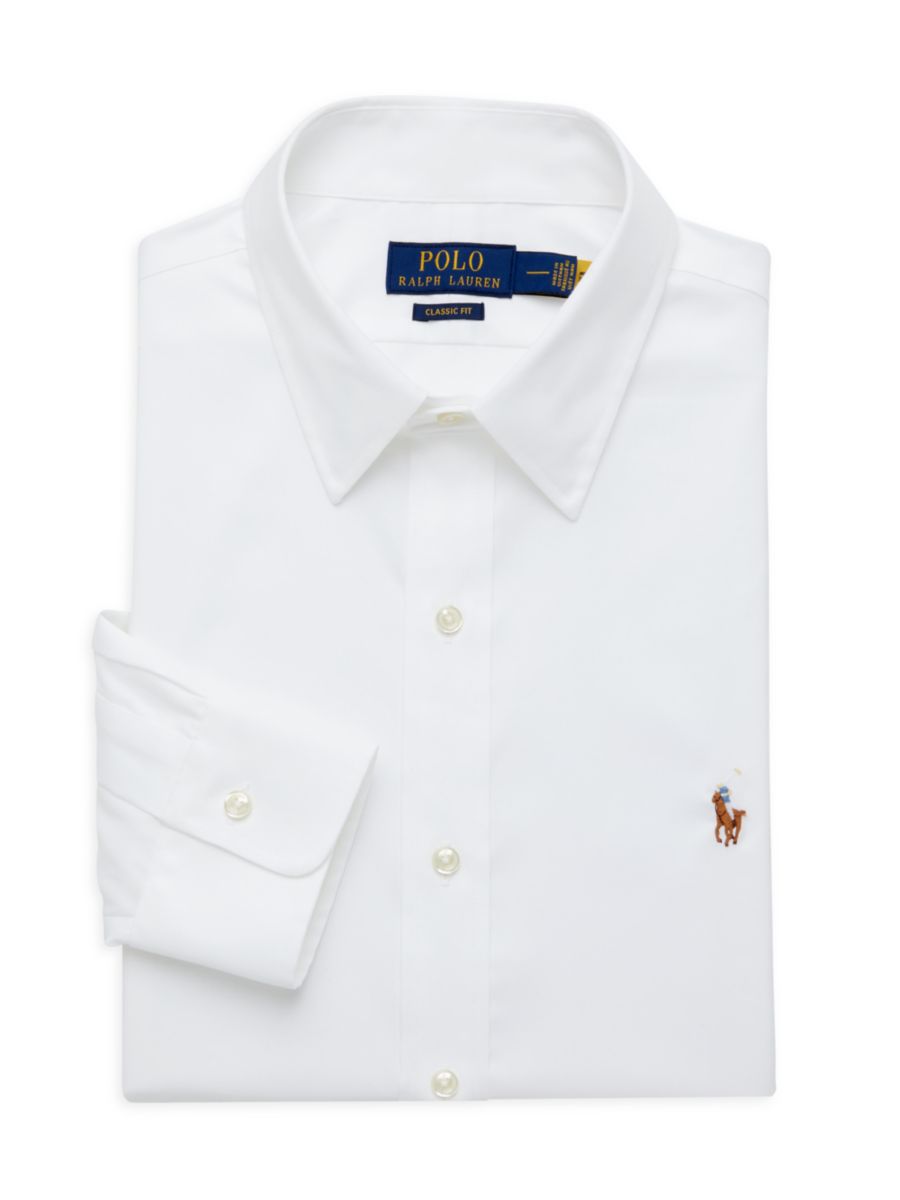 

Рубашка Kennedy Classic Fit Polo Ralph Lauren, белый