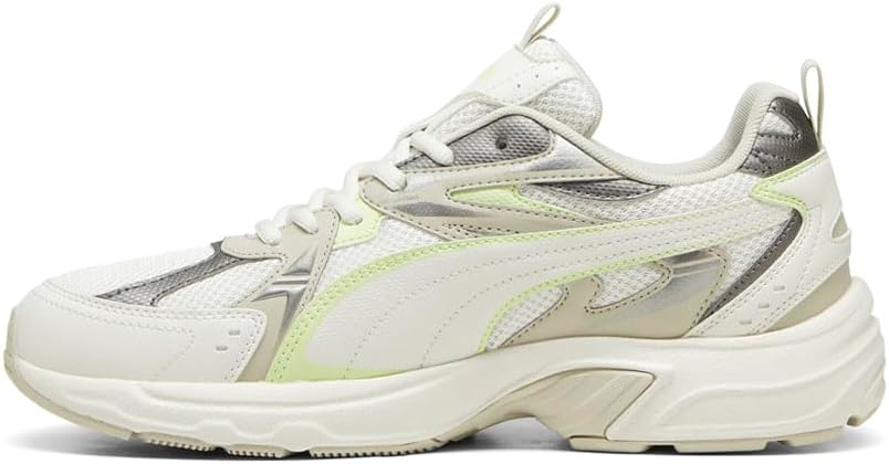 Мужские кроссовки PUMA Milenio Tech на шнуровке - повседневные, бежевые — фото 3