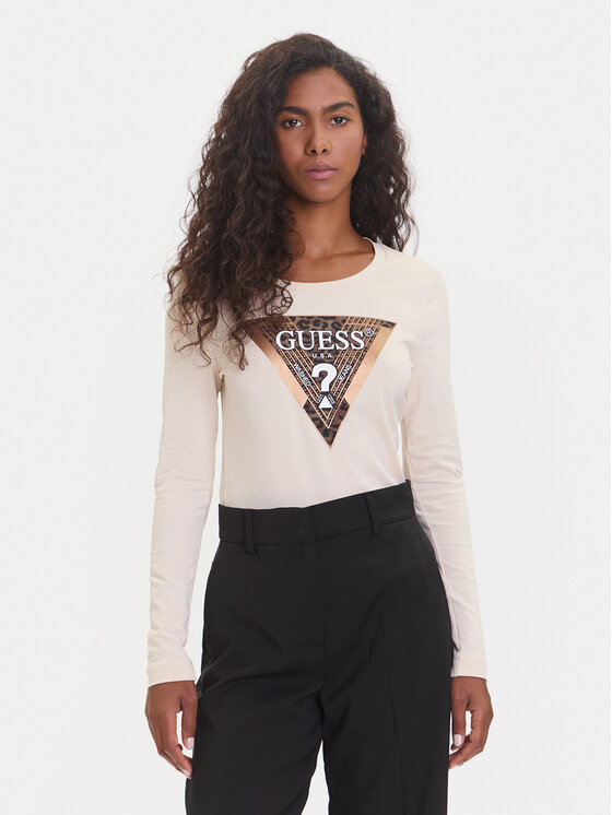

Блузка regular fit W5BI75 J1314 Guess, бежевый
