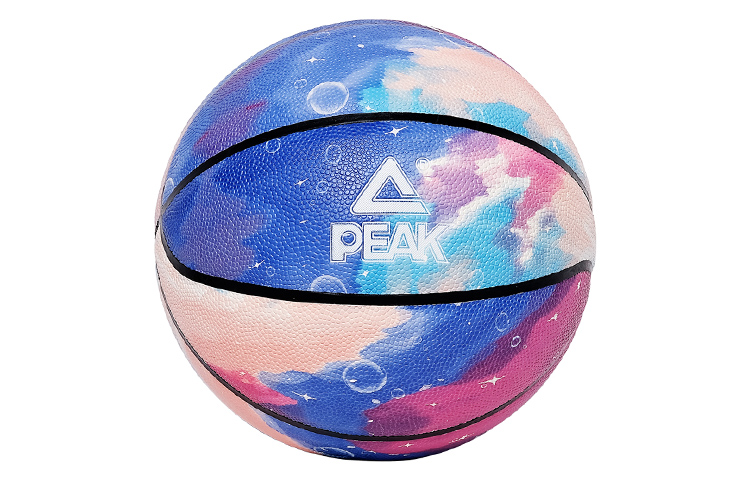 

PEAK Баскетбольный мяч PU розовый синий размер 7 тренировочный unisex