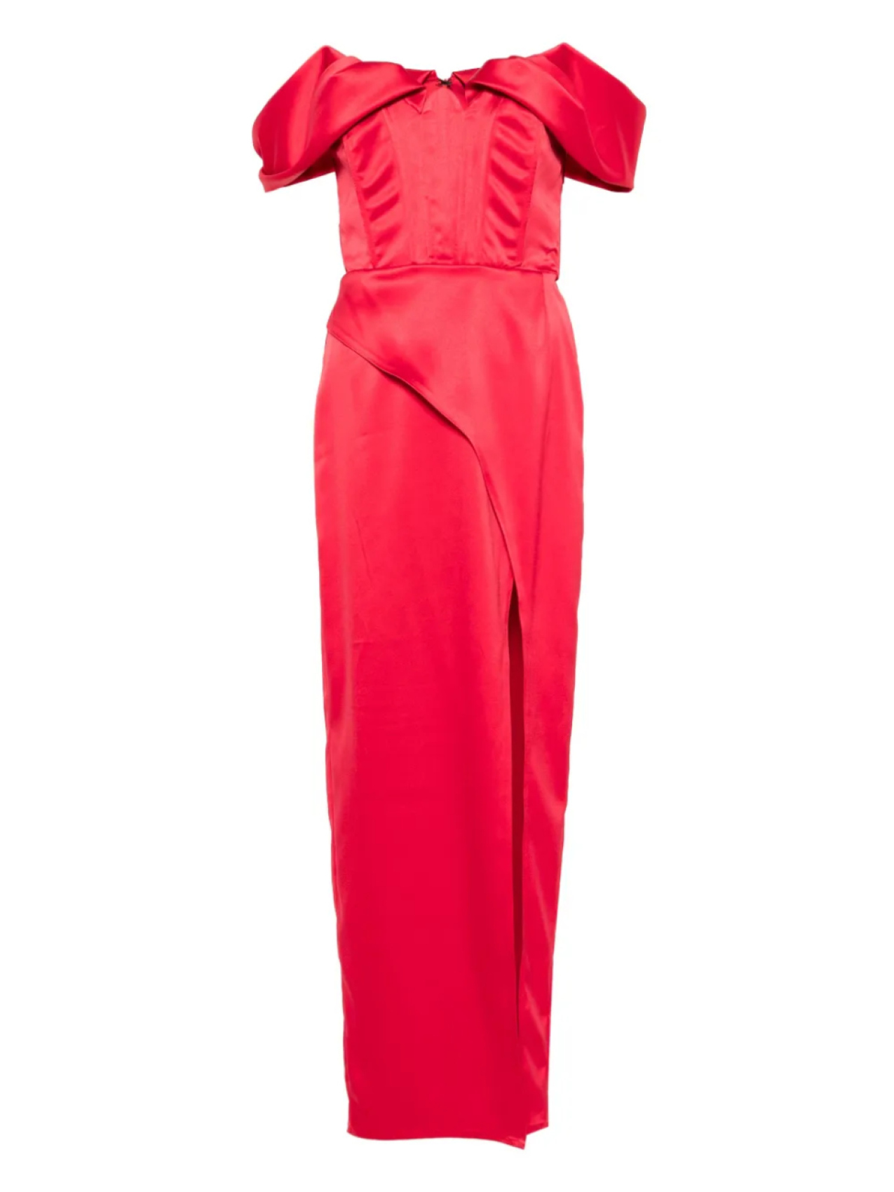

Платье макси в стиле корсета MITILIANE COUTURE, красный