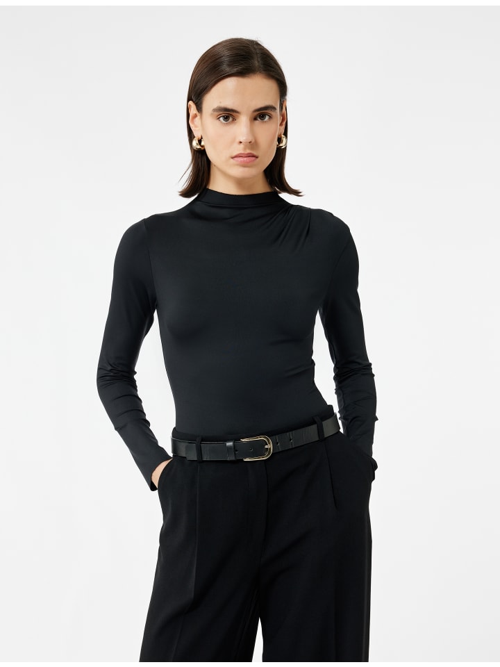 

Блузка LS черного цвета KOTON