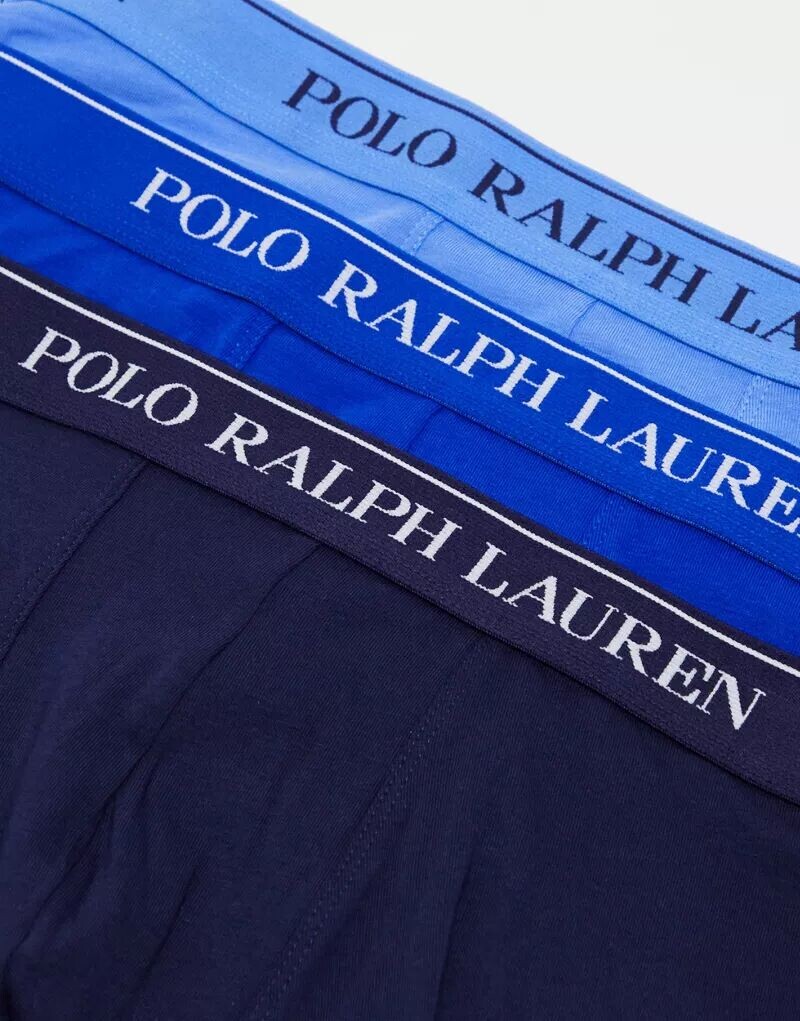 Набор из трех трусов разных цветов Polo Ralph Lauren — фото 3