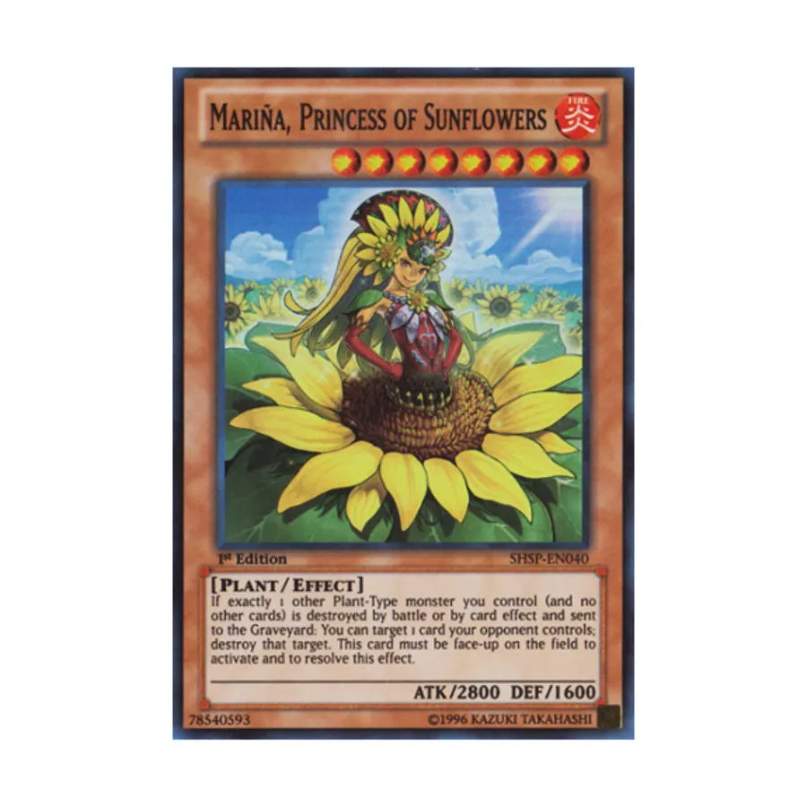 

CCG Марина, Принцесса Подсолнухов (Супер Редкая), Yu-Gi-Oh - Shadow Specters - Singles